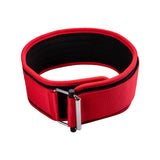 Weightlifting Belt with Self-Locking Buckle Blue Fitness 