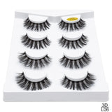 5 Pairs 3D Mink Lashes Thickness False Eyelashes