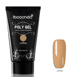 30g Polygel Nail Acrylic Poly Gel Pink White Clear Crystal UV LED Builder Gel Tips Enhancement Slip Solution Quick Extension Gel