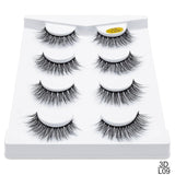 5 Pairs 3D Mink Lashes Thickness False Eyelashes