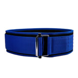 Weightlifting Belt with Self-Locking Buckle Blue Fitness 