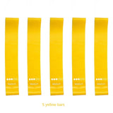 Five-Piece TPE Resistance Bands for Squats 