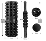Classic Wolf shaped Yoga Column Massage Stick 
