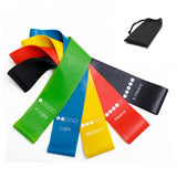 Five-Piece TPE Resistance Bands for Squats 