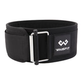 Weightlifting Belt with Self-Locking Buckle Blue Fitness 