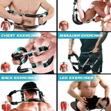 dispositivo de entrenamiento de fuerza ajustable para brazos