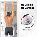 Horizontal bar household indoor door 