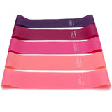 Five-Piece TPE Resistance Bands for Squats 