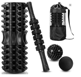 Classic Wolf shaped Yoga Column Massage Stick 