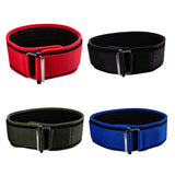 Weightlifting Belt with Self-Locking Buckle Blue Fitness 