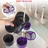 Large capacity protein powder shaking cup 